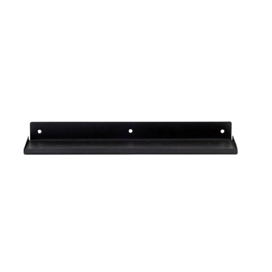 Bode Living Black Ledge Shelf Wall Decor