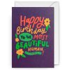 Bode Living Happy Birthday To The Most Beautiful Person Greeting Card Greeting Cards