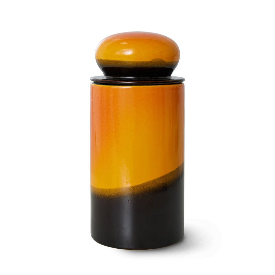 Bode Living 70S Ceramics Storage Jar - Sunshine Teatime