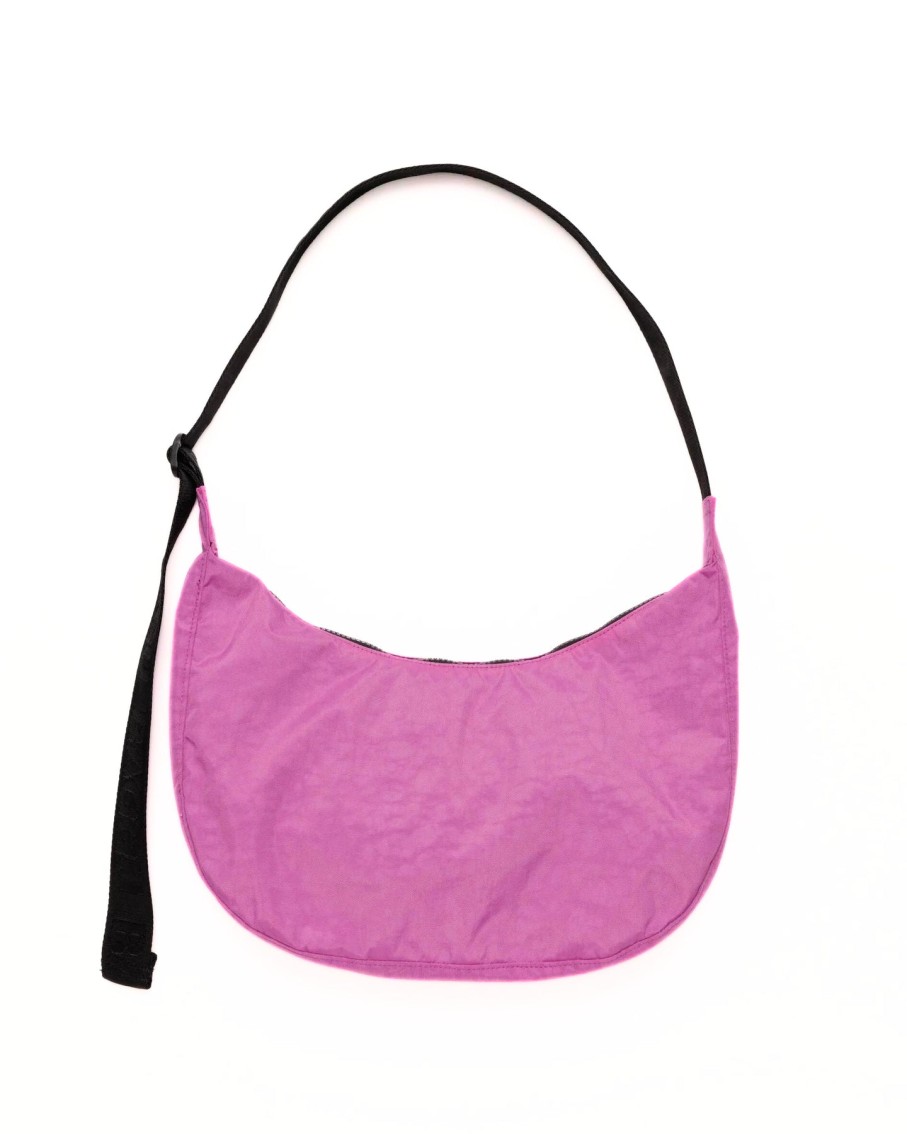 Bode Living Medium Nylon Crescent Bag - Extra Pink Accessories