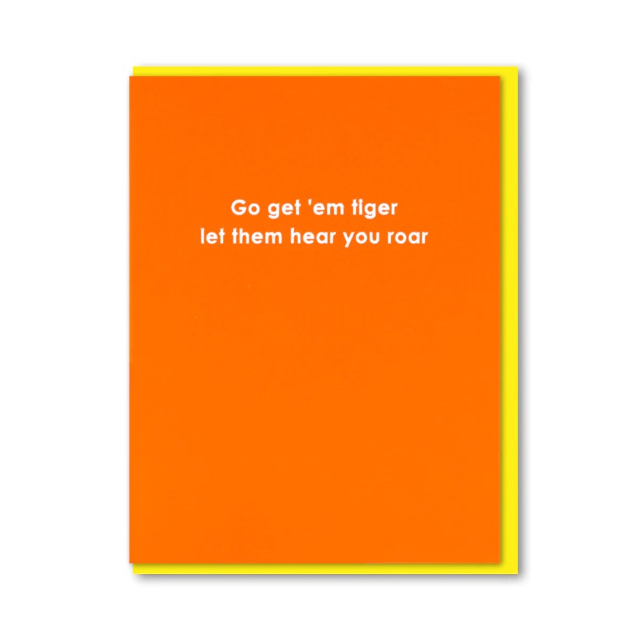 Bode Living Go Get 'Em Tiger! Card Greeting Cards