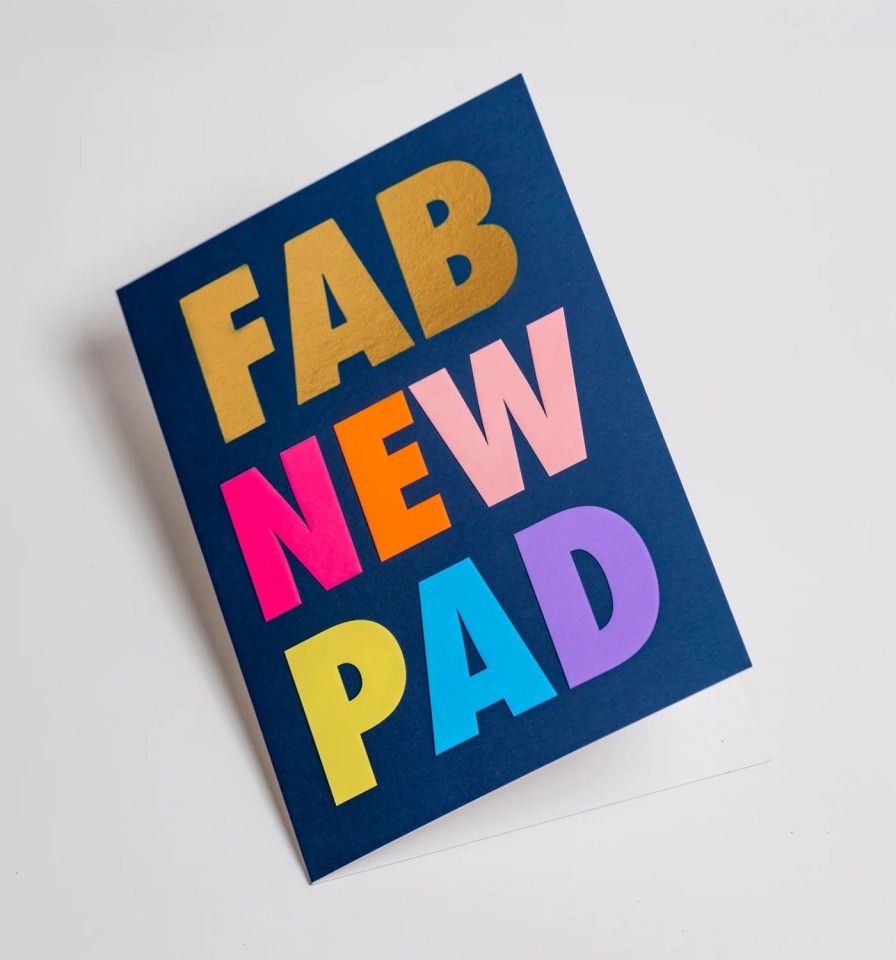 Bode Living Fab New Pad Housewarming Greeting Card Greeting Cards