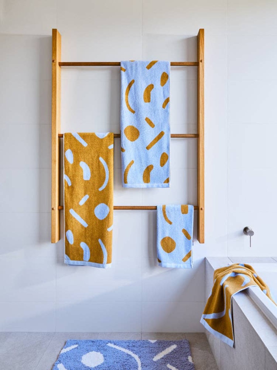 Bode Living Shapes Bath Towel Towels