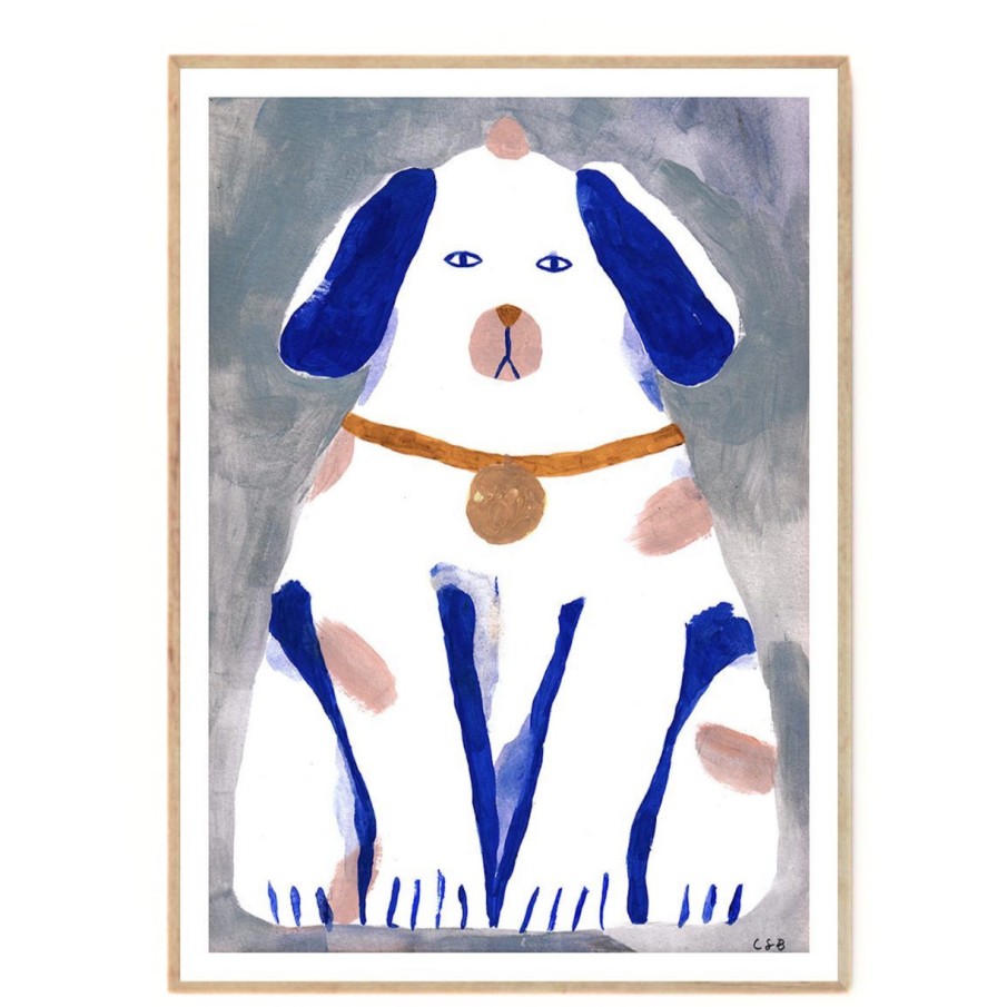 Bode Living Clara Selina Bach, Guardian Dog - 50X70Cm Artwork & Prints