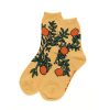 Bode Living Orange Tree Crew Socks Gifts For Her