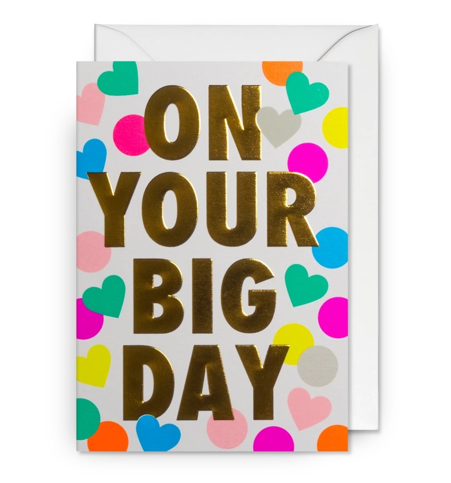 Bode Living On Your Big Day Love Confetti Greeting Card Gifts For Couples