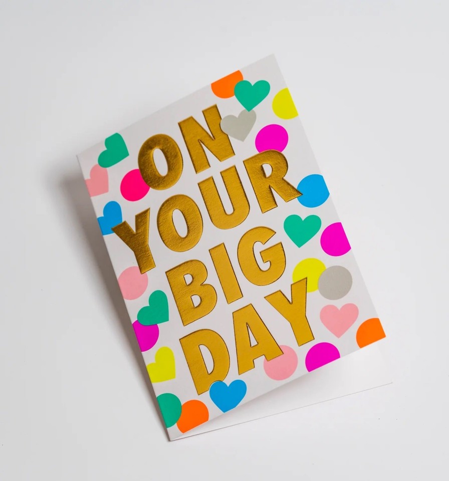 Bode Living On Your Big Day Love Confetti Greeting Card Gifts For Couples