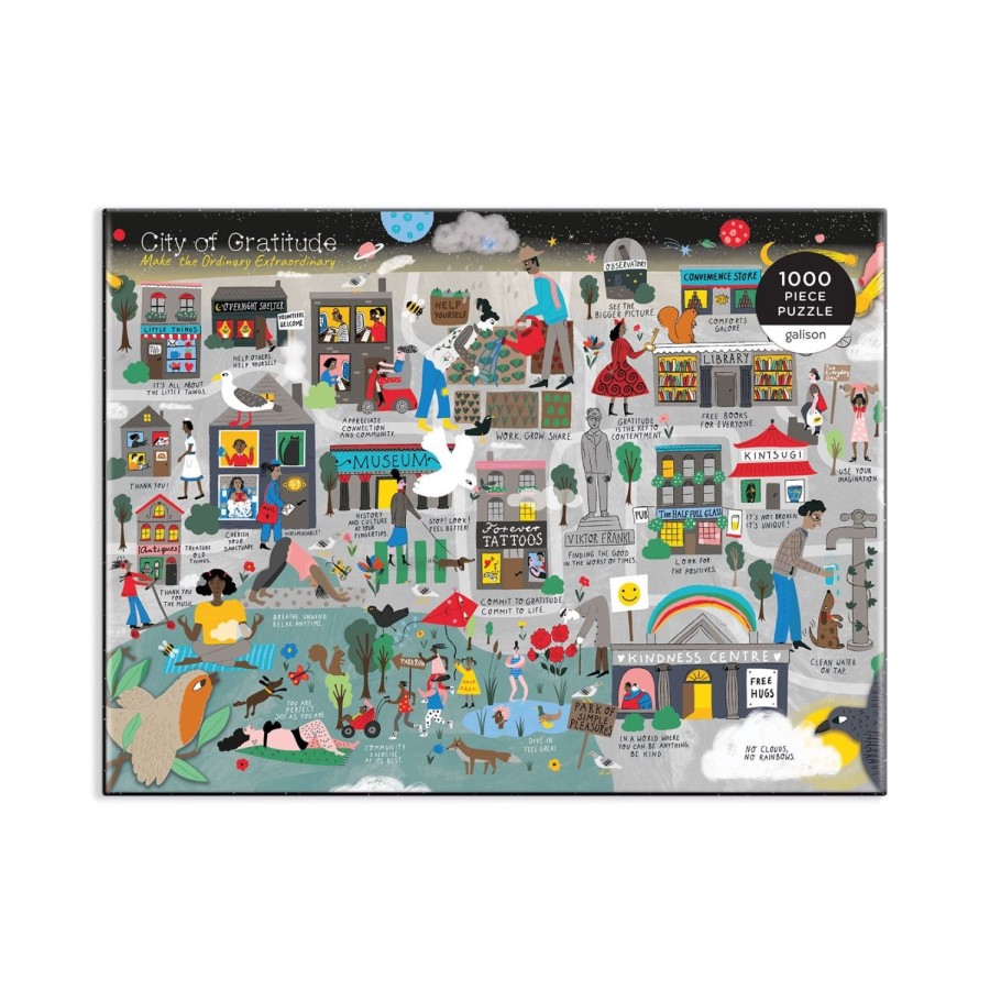 Bode Living City Of Gratitude Jigsaw - 1000 Pieces Jigsaws