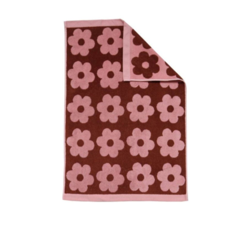 Bode Living Winter Flowerbed Hand Towel Towels