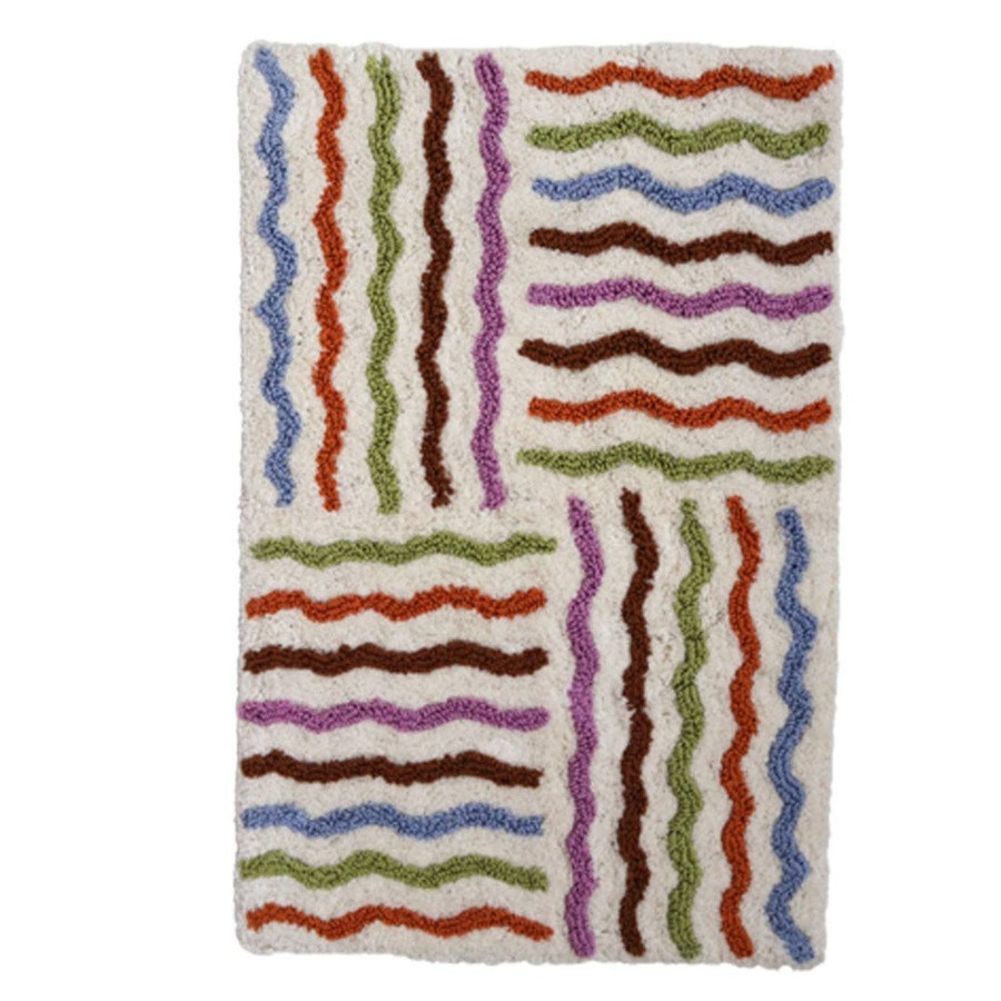 Bode Living Ripple Bath Mat Rugs