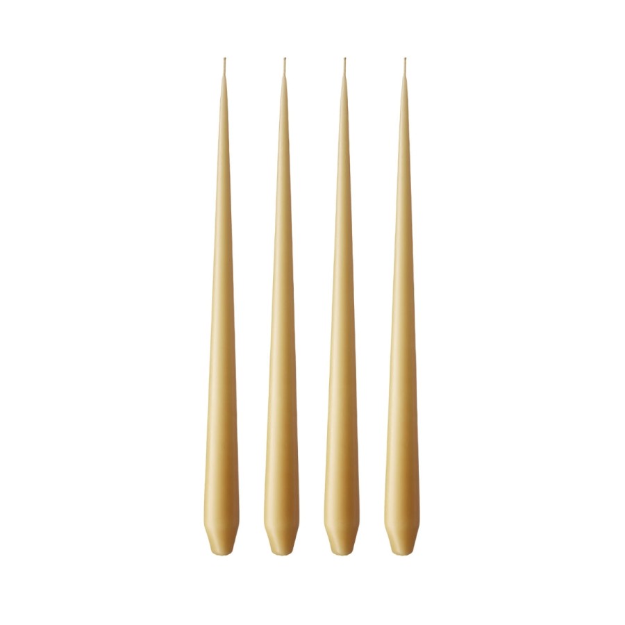 Bode Living Ginger Tapered Candles - Set Of 4 Dinner