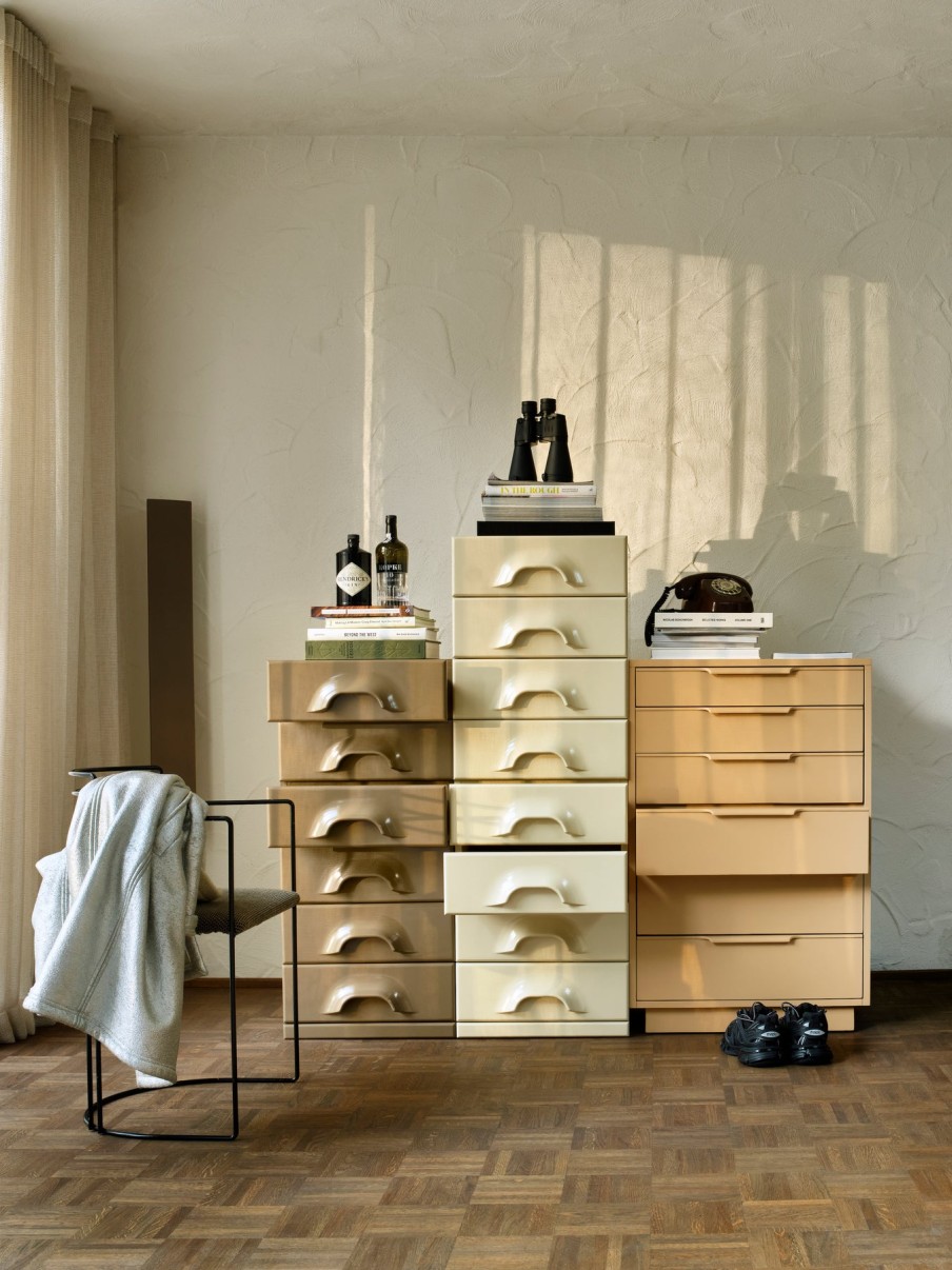 Bode Living Chest Of 8 Drawers - Cream Home Organisation