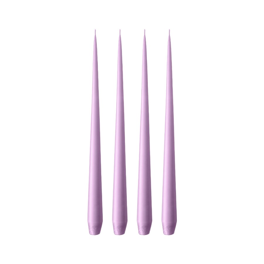 Bode Living Crocus Delight Tapered Candles - Set Of 4 Dinner