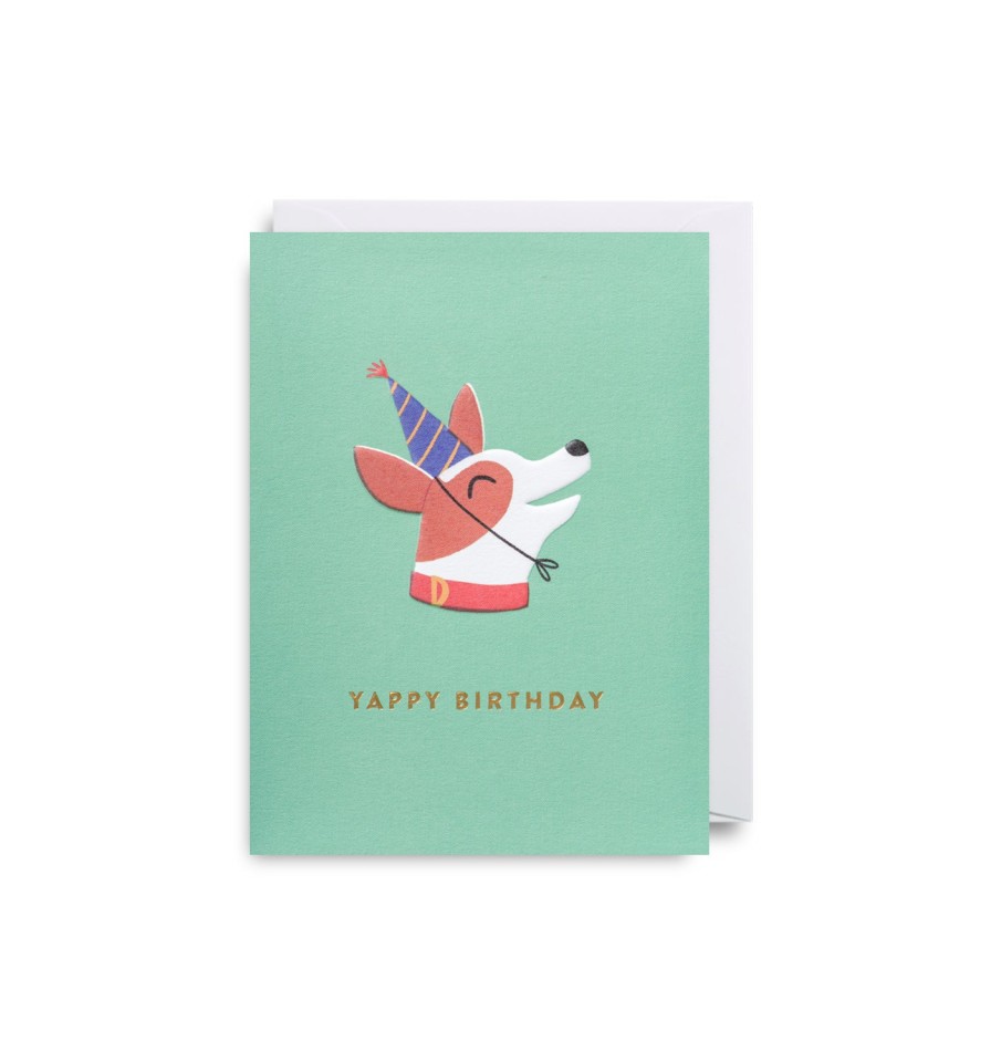 Bode Living Yappy Birthday Mini Card Greeting Cards