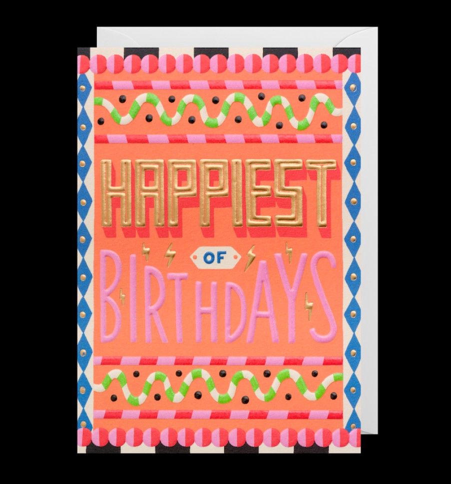 Bode Living Happiest Of Birthdays Card Greeting Cards