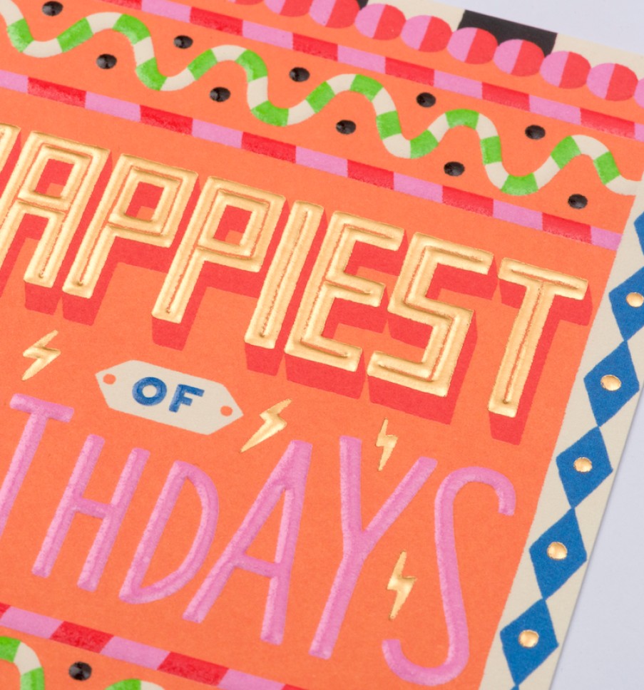 Bode Living Happiest Of Birthdays Card Greeting Cards