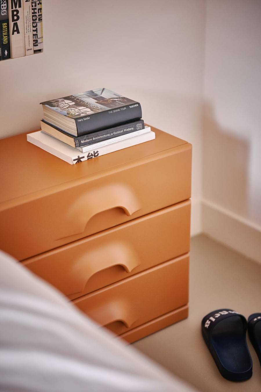 Bode Living Chest Of 3 Drawers - Ginger Orange Home Organisation