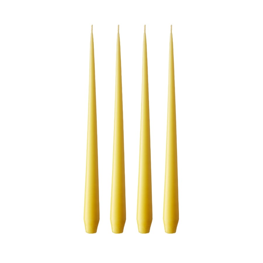 Bode Living Lemon Drop Tapered Candles - Set Of 4 Gifts For The Home