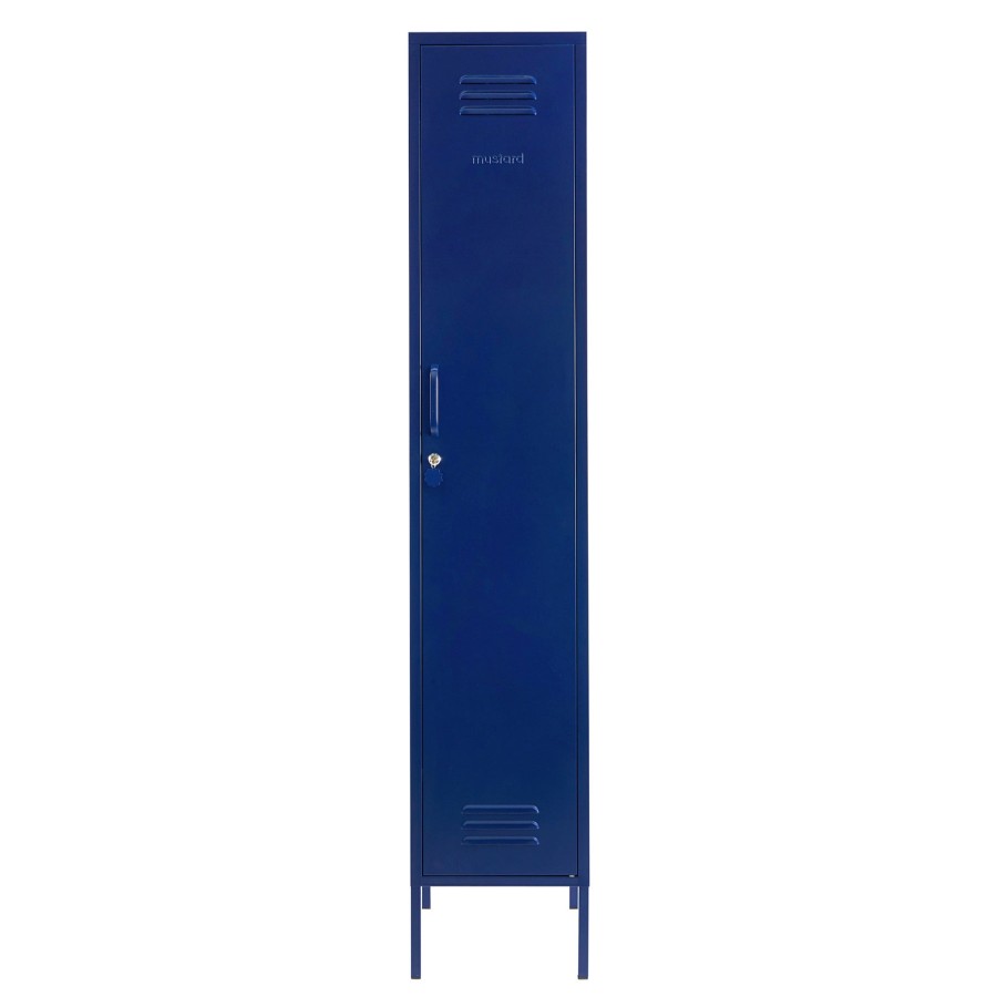 Bode Living The Skinny Locker - Navy Home Organisation