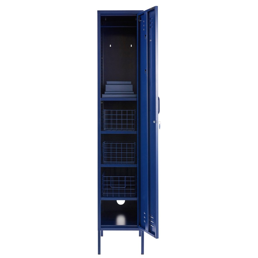 Bode Living The Skinny Locker - Navy Home Organisation