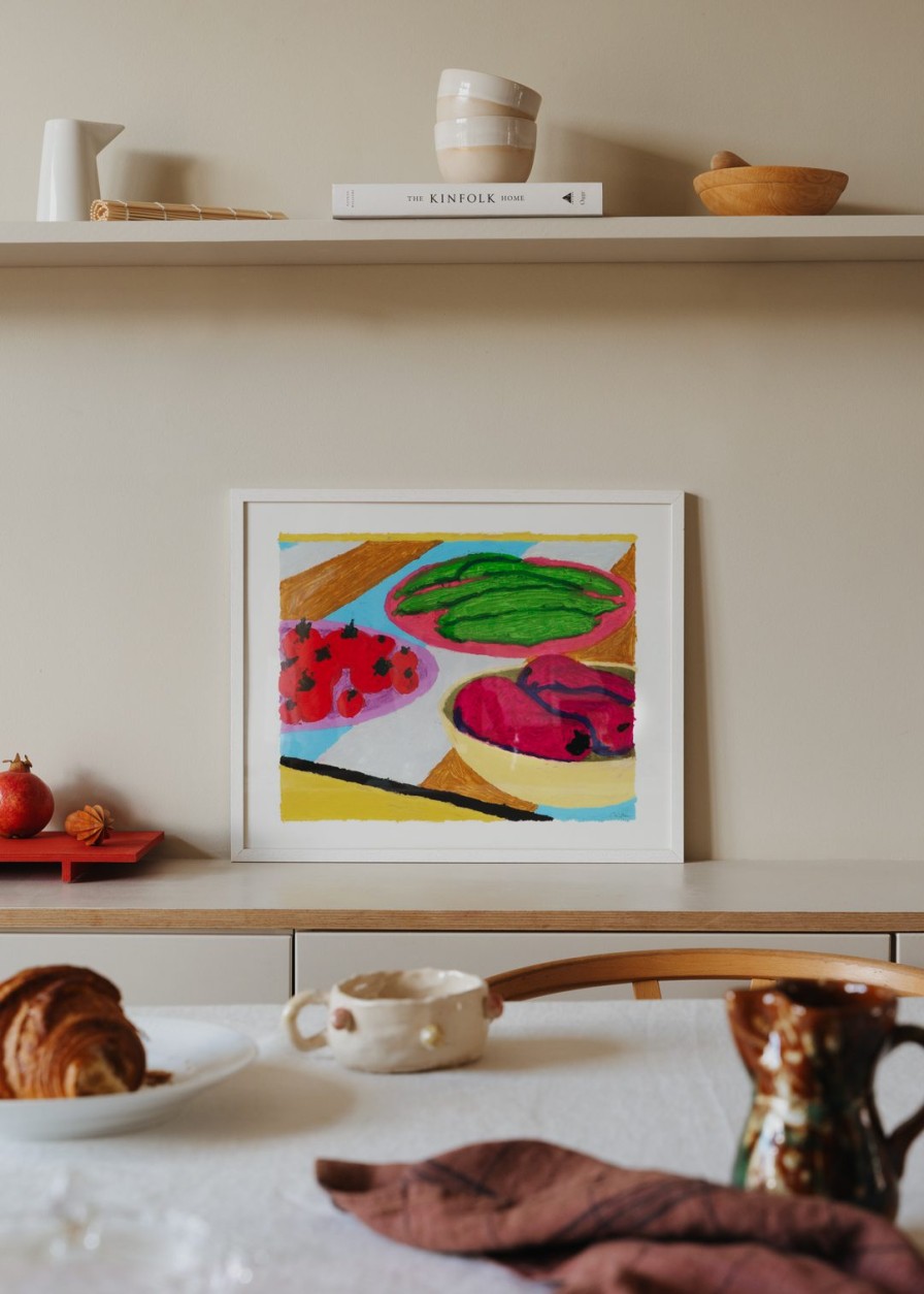 Bode Living Nina Flagstad Kvorning, Vegetables - 40X50Cm Artwork & Prints