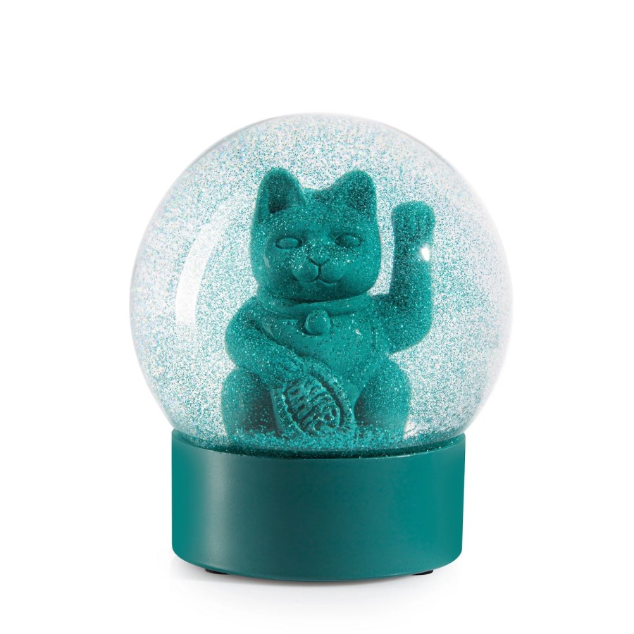 Bode Living Green Lucky Cat Summerglobe Home Accessories