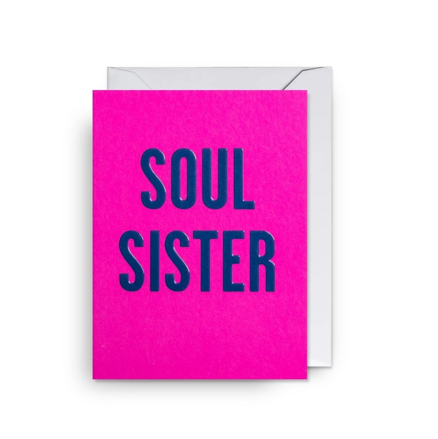 Bode Living Soul Sister Mini Card Greeting Cards