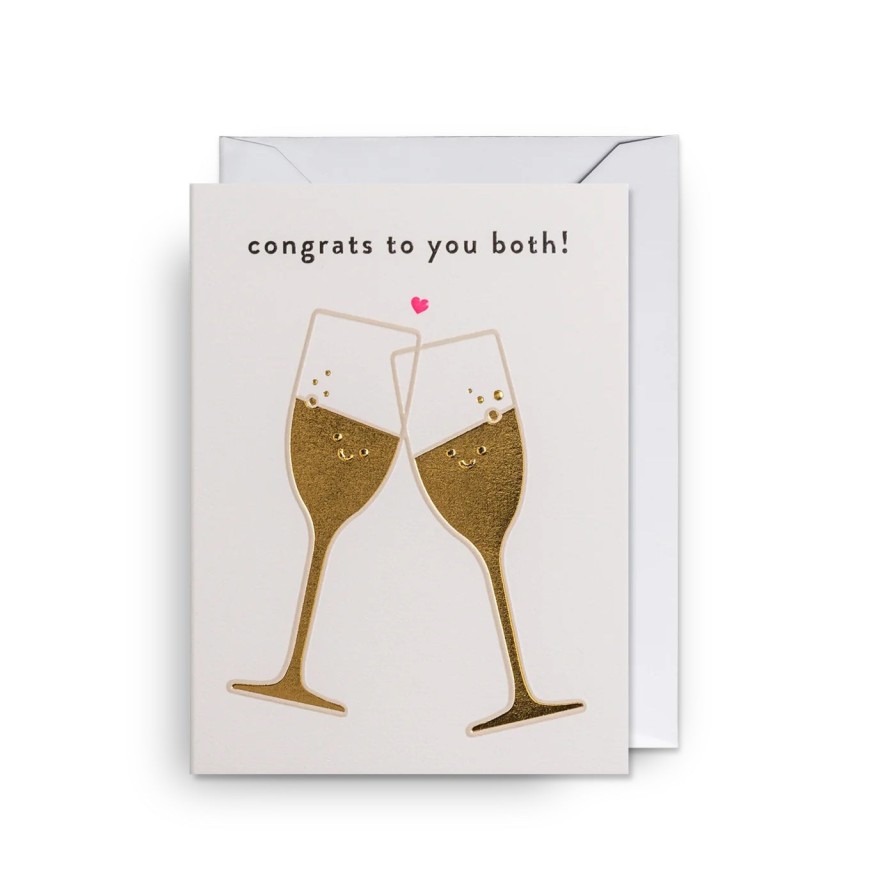 Bode Living Congrats To You Both Mini Card Greeting Cards