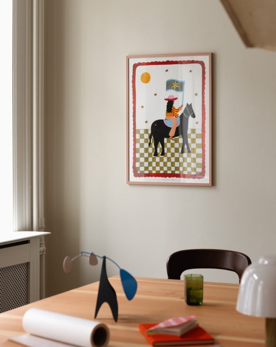 Bode Living Kelly Jay, The More I Travel - 50X70Cm Artwork & Prints