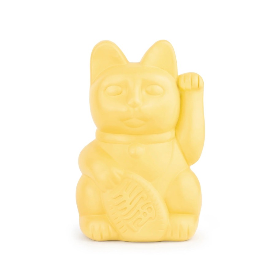 Bode Living Yellow Lucky Cat Money Box Home Accessories