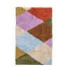 Bode Living Harlequin Bath Mat Rugs